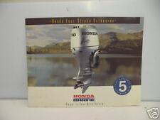 Honda four-stroke outboard