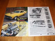 Original 1970 Nova blown