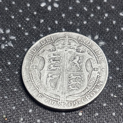 1909 half crown sterling - crown,