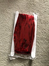 Red 2M Long Metallic Foil Fringe Curtain Trim Wedding Party Decoration