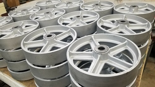 Cast iron wheels 8x2 - iron,