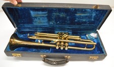 CONN 40A VOCABELL LONG MODEL CORNET W/ORIGINAL FINISH & CASE - CONN 4 MOUTHPIECE