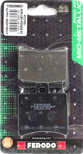 Rear brake pads - brake, ferodo