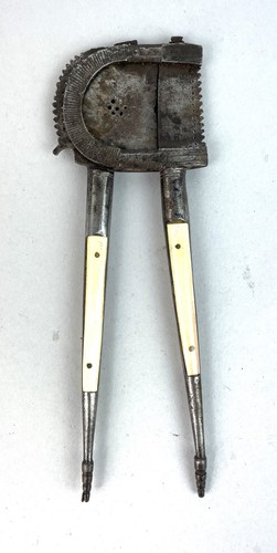 Antique betel nut cutter metal - nut,