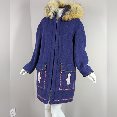 Vintage james bay inuit wool - vintage,