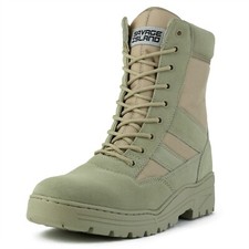 Desert Suede Combat Boots SIDE