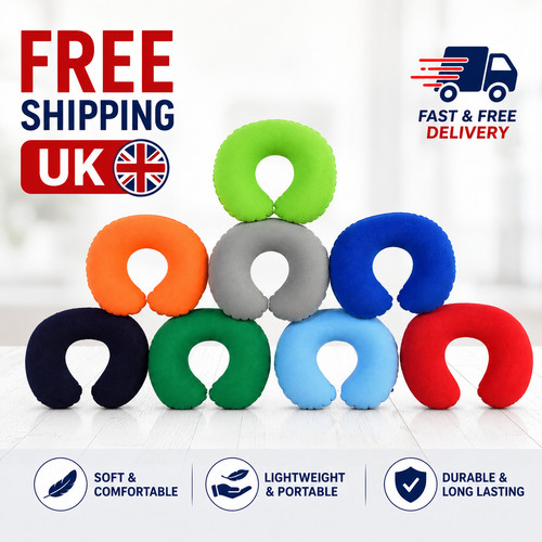 Travel neck pillow inflatable - travel,