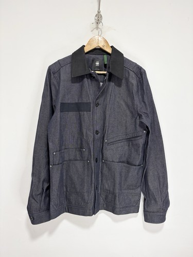 Star raw denim overshirt - g,