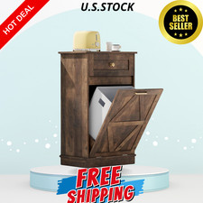 Tilt Out Trash Cabinet 10