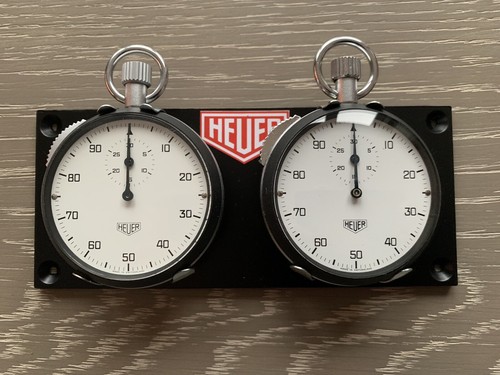 Boxed heuer stopwatch - heuer, set