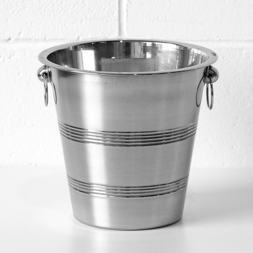 Champagne bucket silver - champagne,