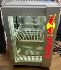 Red Bull Small Refrigerated Showcase Compact Refrigerator Used Working
