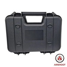 Air Gun Pistol Case Hard Gun Storage Waterproof Lockable Foam Inserted Box 31cm