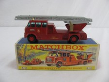 Lesney Matchbox K-15 King Size Merryweather Fire Engine Ladder Truck w/ Box New!