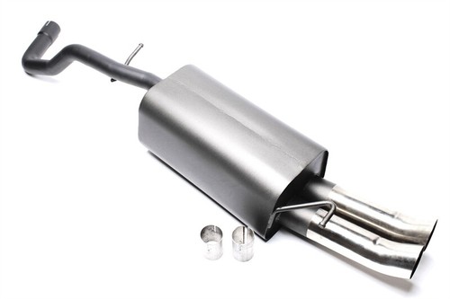 Sports exhaust 2x76mm - exhaust, with