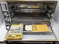 Vintage GE 23R30 Electric Broiler Rotisserie Combo Oven w/ Manual R-30 *read*