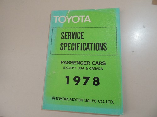 1978 data book toyota celica - data,