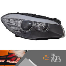 BMW 5 Series Headlight Halogen Drivers Side LED DRL Right Hand F10 F11 2010-13