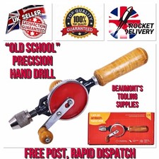 Hand Drill Double Pinion 1/4"