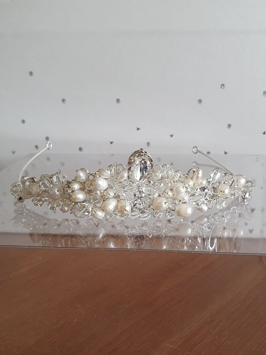 Wedding bridal tiara crystal - bridal,