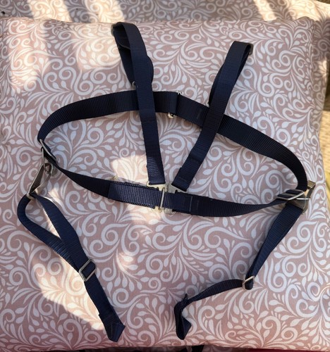 Vintage navy blue clippa safe - navy,