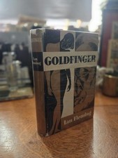 Ian Fleming Goldfinger Book Club Edition Hardback 1959 w/DJ 