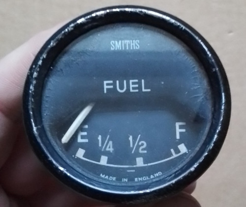Vintage smiths fuel gauge - vintage,