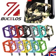 UK 9/16" Flat/Platform Pedals Bearing Widen MTB DH BMX Bike For Shimano/Rockbros