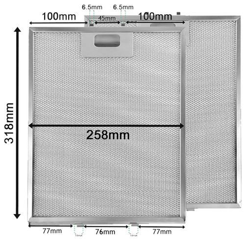 Metal mesh filter - 2, teka