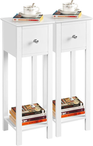 Yaheetech white slim - white,