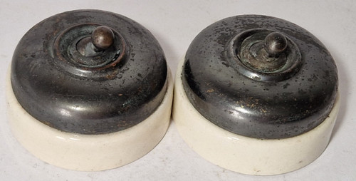 Pair vintage crabtree - of,
