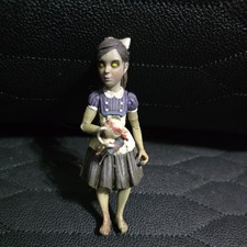 Bioshock 2 Little Sister Blue Dress Figure with Big Daddy Doll NECA