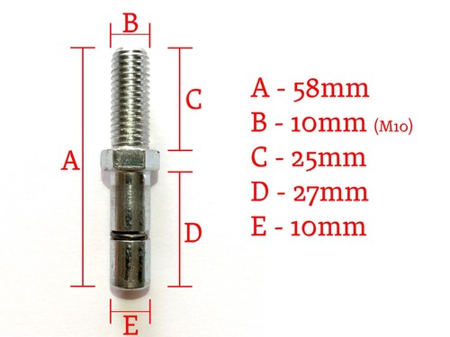 Office chair stem adapters