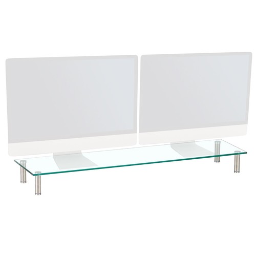 Large twin monitor riser - large, stand
