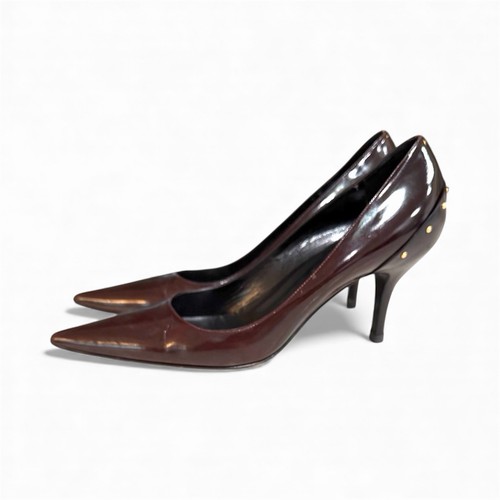 Gucci dark brown leather - dark,