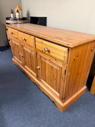 Solid pine sideboard - solid,