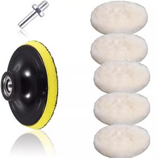 150MM Round Wool Buffing Pad