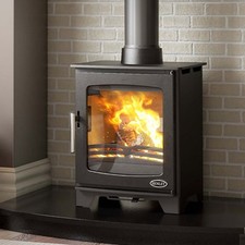 Wood Burning Stove Defra Approved Henley Hazelwood Compact 