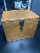 Vintage Wooden Ballot Voting