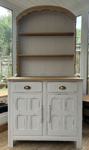 Cream wooden shabby chic - cream, &