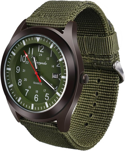 Men military quartz - men's, watch