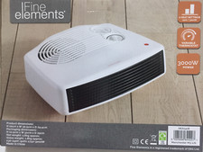 Fan Heater 3000W Electric Flat