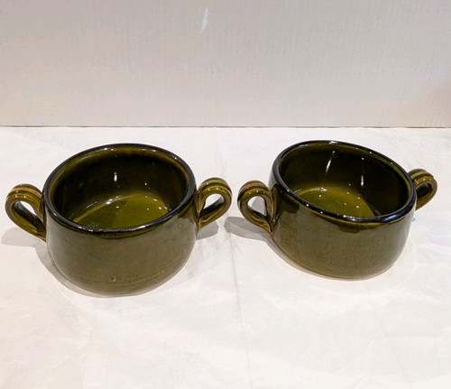 French double handled soup - double,