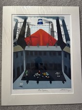 The Game, Limited Edition Serigraph Print By Mackenzie Thorpe