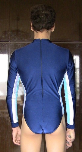 Men leotard 159 long sleeve - long,