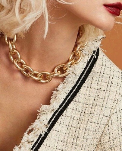 Thick chunky gold - thick,