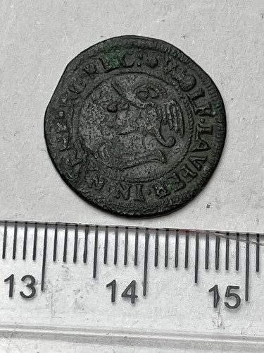 1612 hammered jetton wolf - jetton,