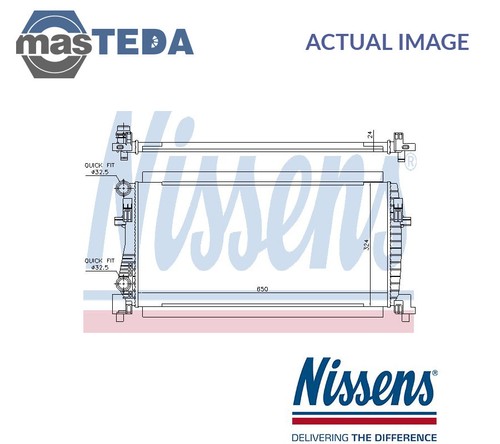 65317 engine cooling - engine, radiator