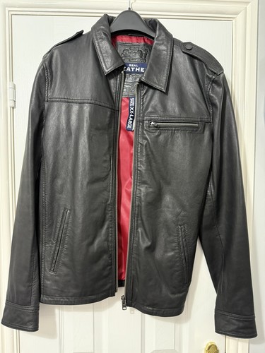 Superdry men black - superdry, leather