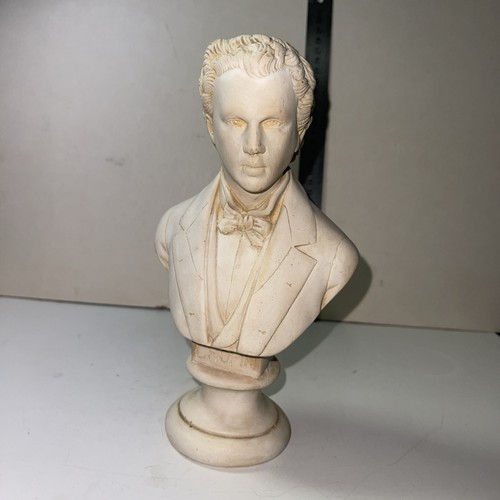 Vintage plaster bust chopin - vintage, of